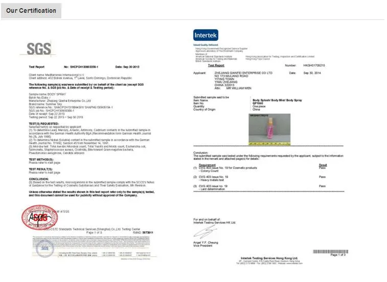 100ml Chicphia Valentine′s Day Gift Eau De Toilette