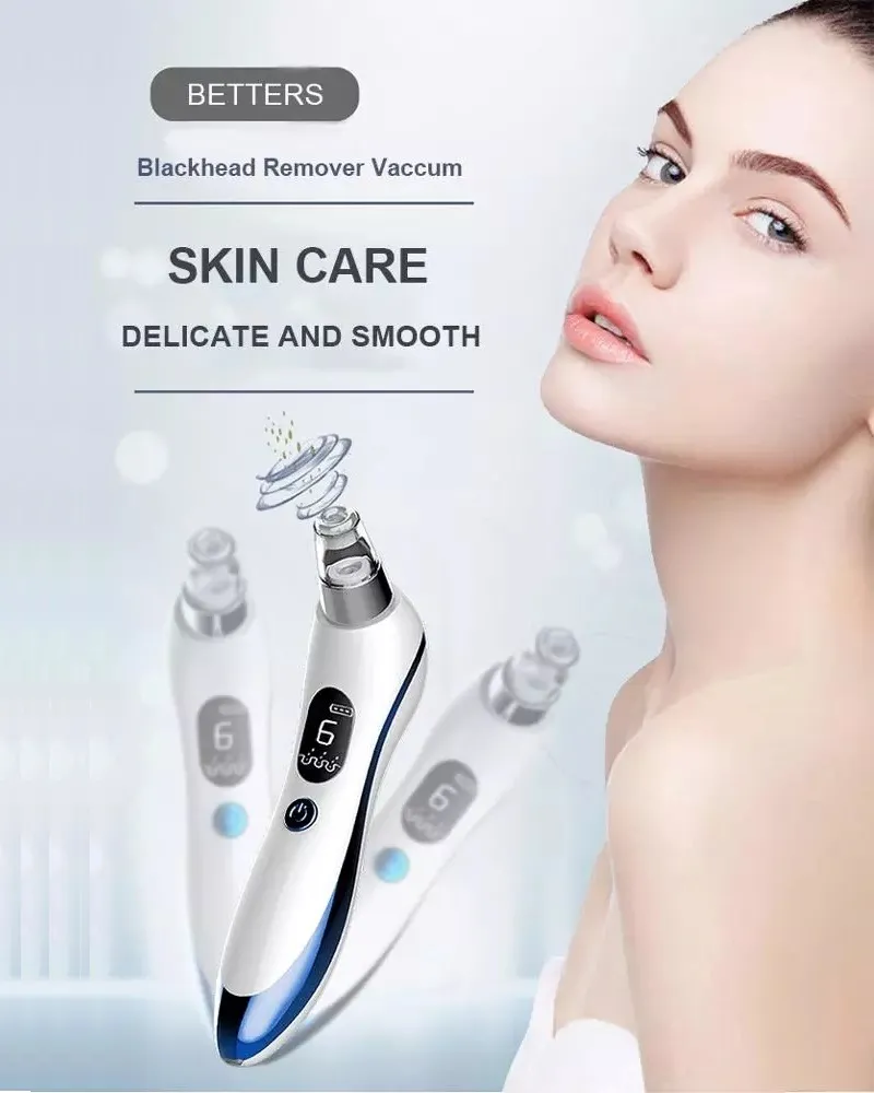 2020 Beauty Machine Pore Clean Pimple Vacuum Extract Blackhead Remover