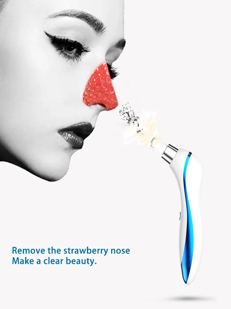 2020 Beauty Machine Pore Clean Pimple Vacuum Extract Blackhead Remover