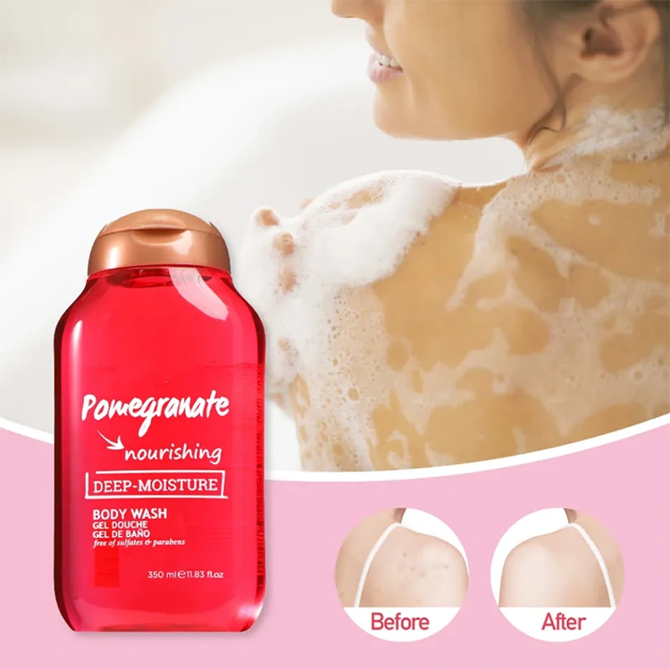 Can Pomegranate Ginger Body Wash Help Improve Skin Hydration and Elasticity