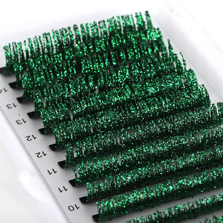 Why Choose Green Glitter Eyelash Extension for a Stunning Look?