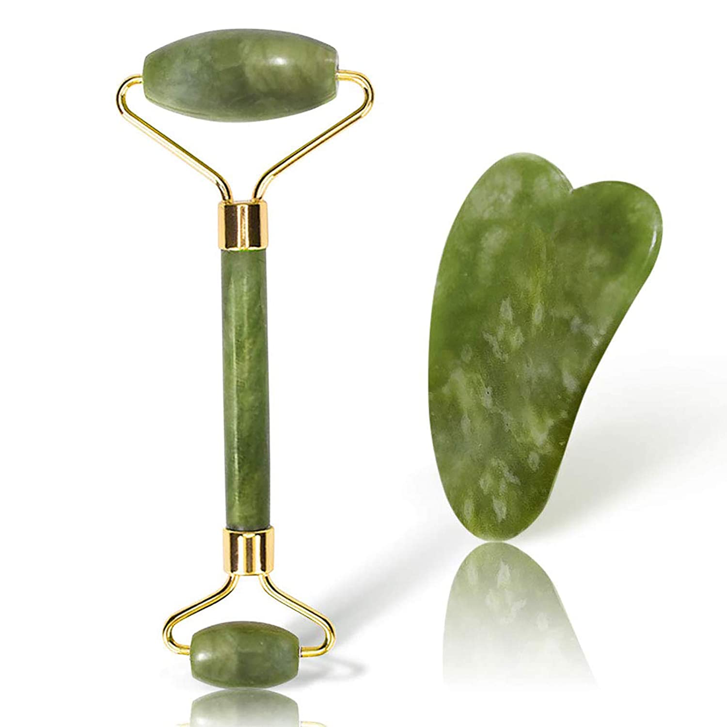 What should you look for when buying a high quality Facial Massage Jade Roller Gua Sha Set