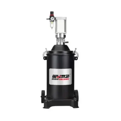 What Is the Maximum Flow Rate of a 20L/5gal Pneumatic Grease Pump for Industrial Use