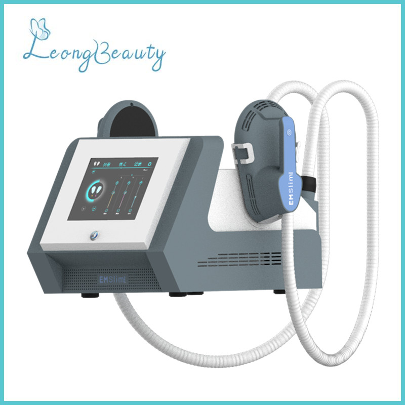 How does HI-EMT EMSlim Machine work for body contouring and muscle building?