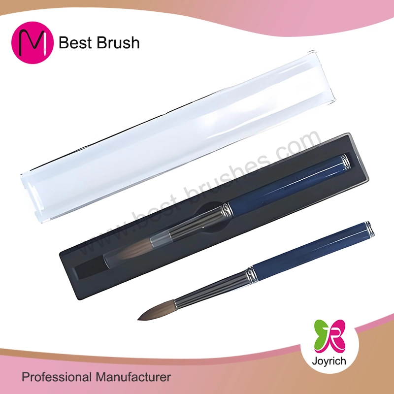 How Does a Blue Pure Kolinsky Acrylic Nail Brush Improve Acrylic Nail Art Quality?
