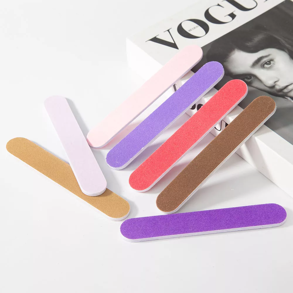 Are Double Sided Nail Files Multicolor Safe for Acrylics and Artificial Tips