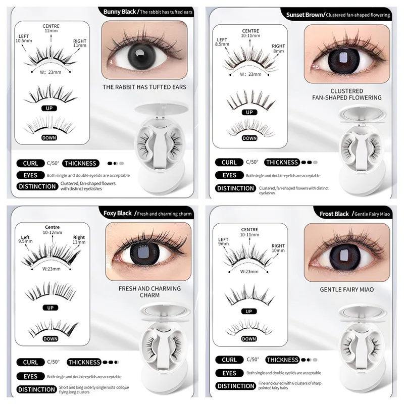 Does the Soft Magnetic Eyelashes Kit with Applicator Work on Straight Asian Lashes