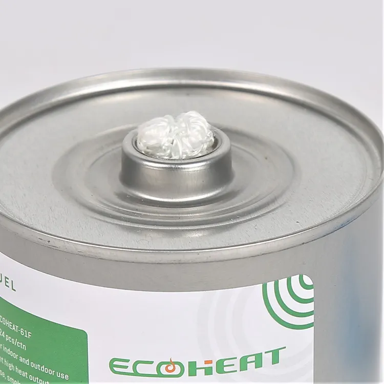 6hr Burn Time Twist Cap Design High Heat Output Handy Wick Fuel with a Medium Width, Steady Flame