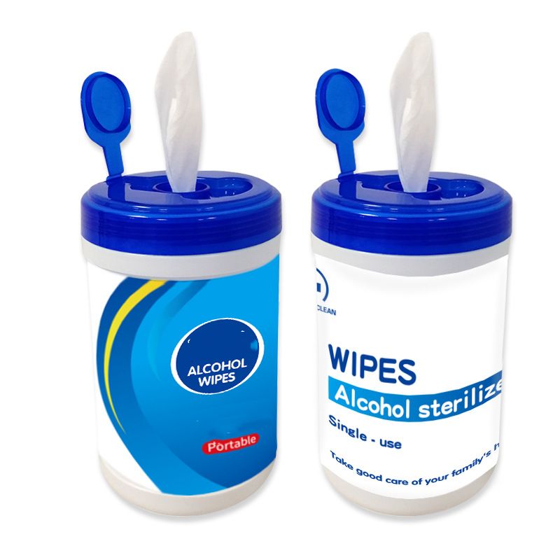 Alcohol Medical Antibacterial Surface Disinfection Wet Wipes