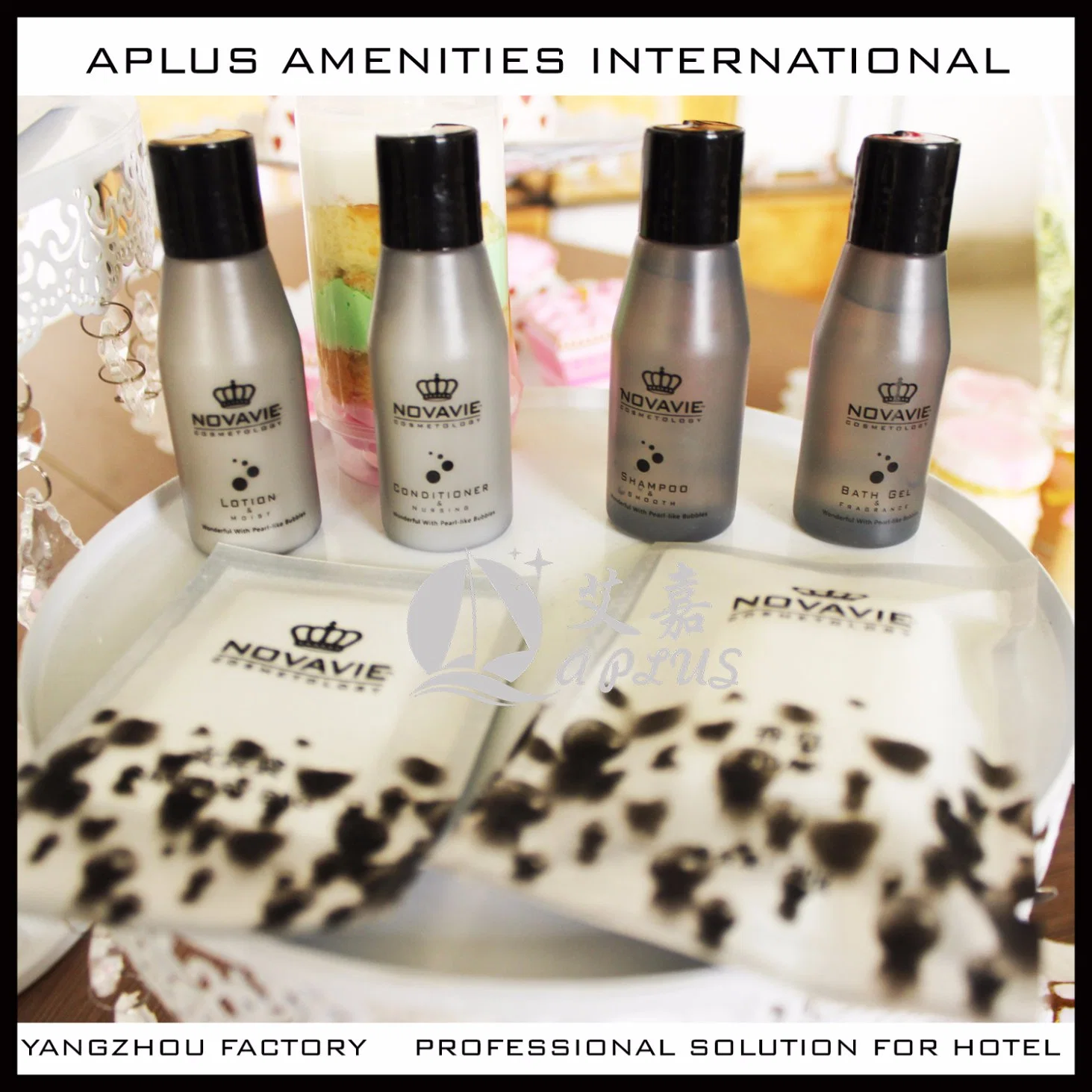 Amenities Conditioner Disposable Hotel Hair Shampoo / Hotel Gel Douche