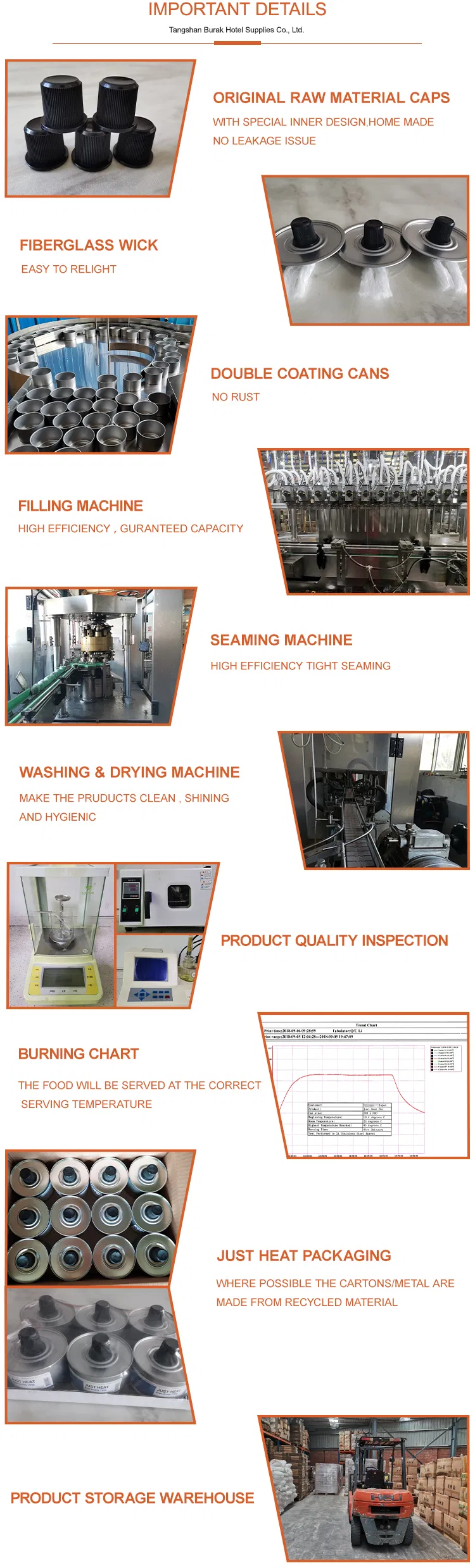 Catering Reach Certificate Long Burning Chafing Fuel Buffet Food Warming