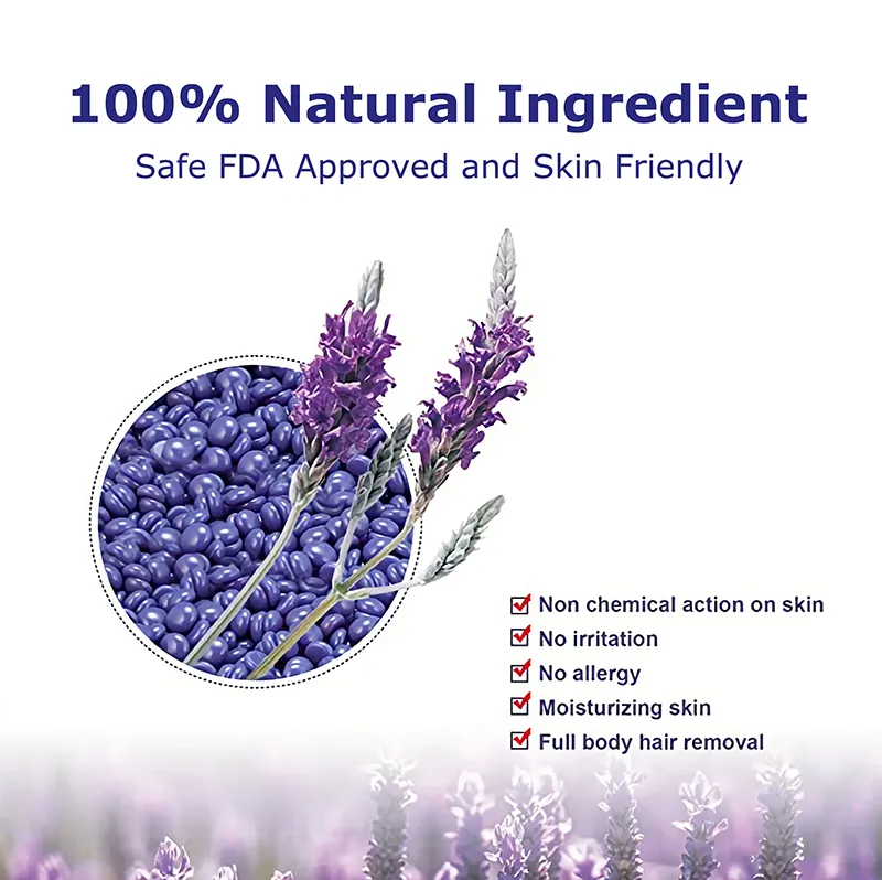 CE Certificate 400g Strawberry Hair Removal Brazilian Hard Wax Beans