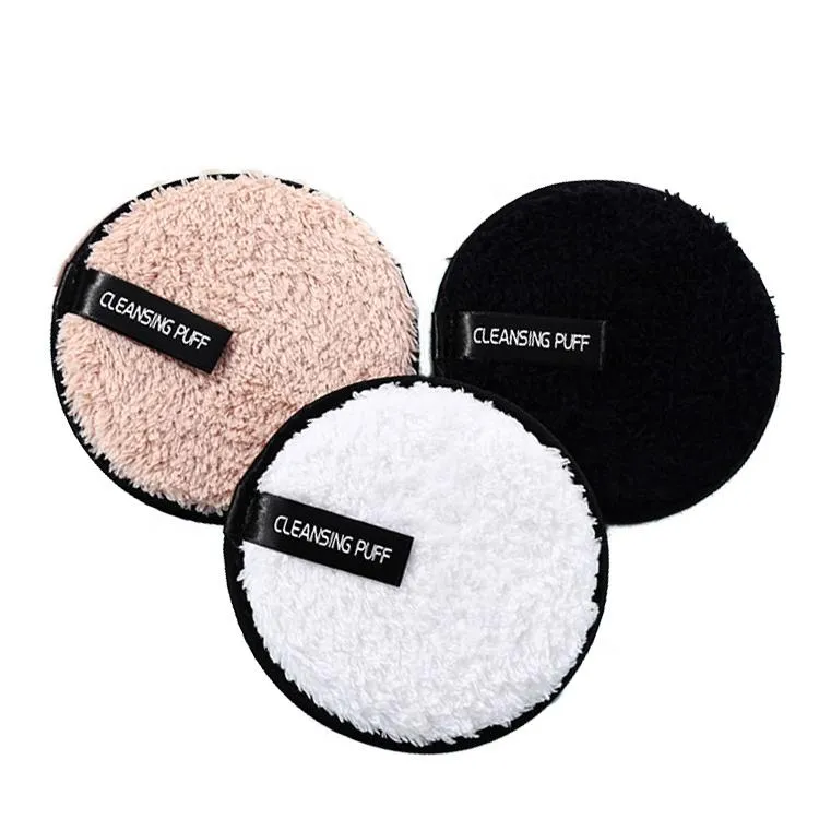 Cheap Price Facial Beauty Sponge Pads Round Cleansing Sponge Reusable Makeup Remover Puff