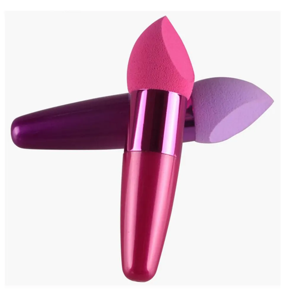 Colorful Design Powder Puff with Handle