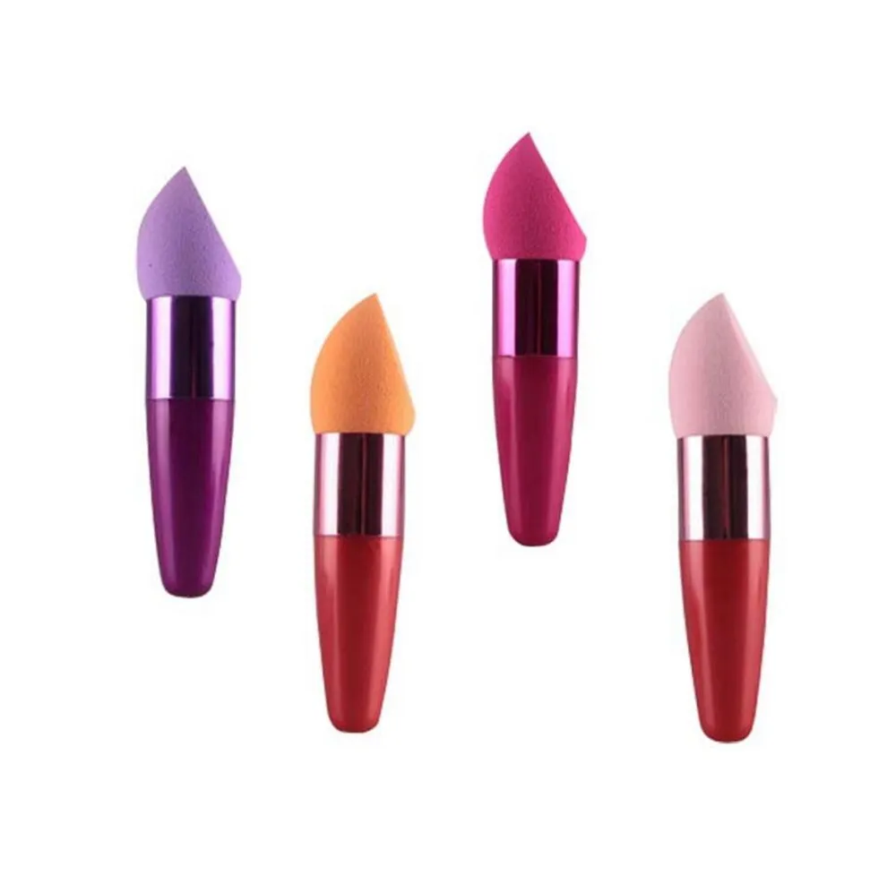 Colorful Design Powder Puff with Handle