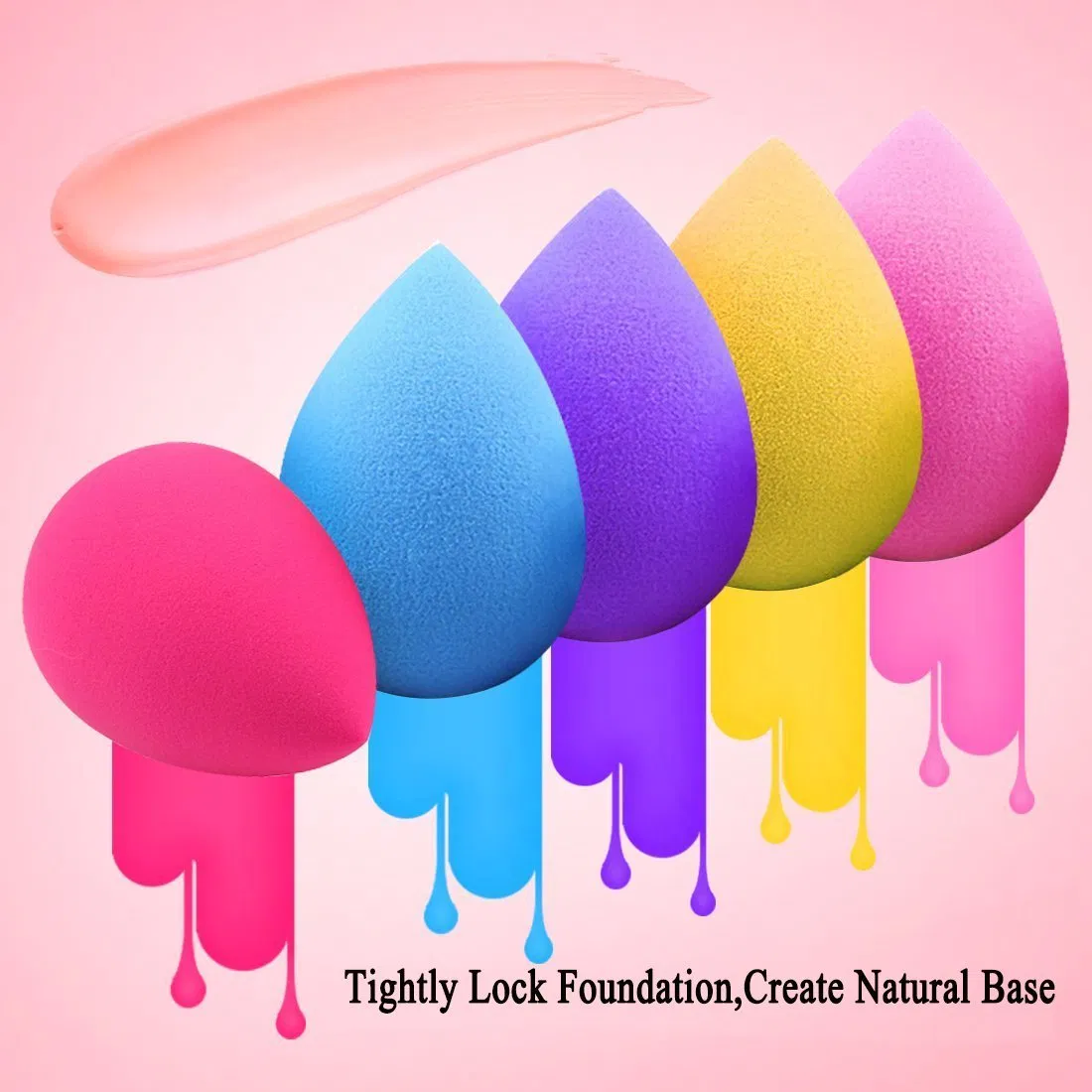 Cosmetic Foundation Makeup Sponge Blender Puff