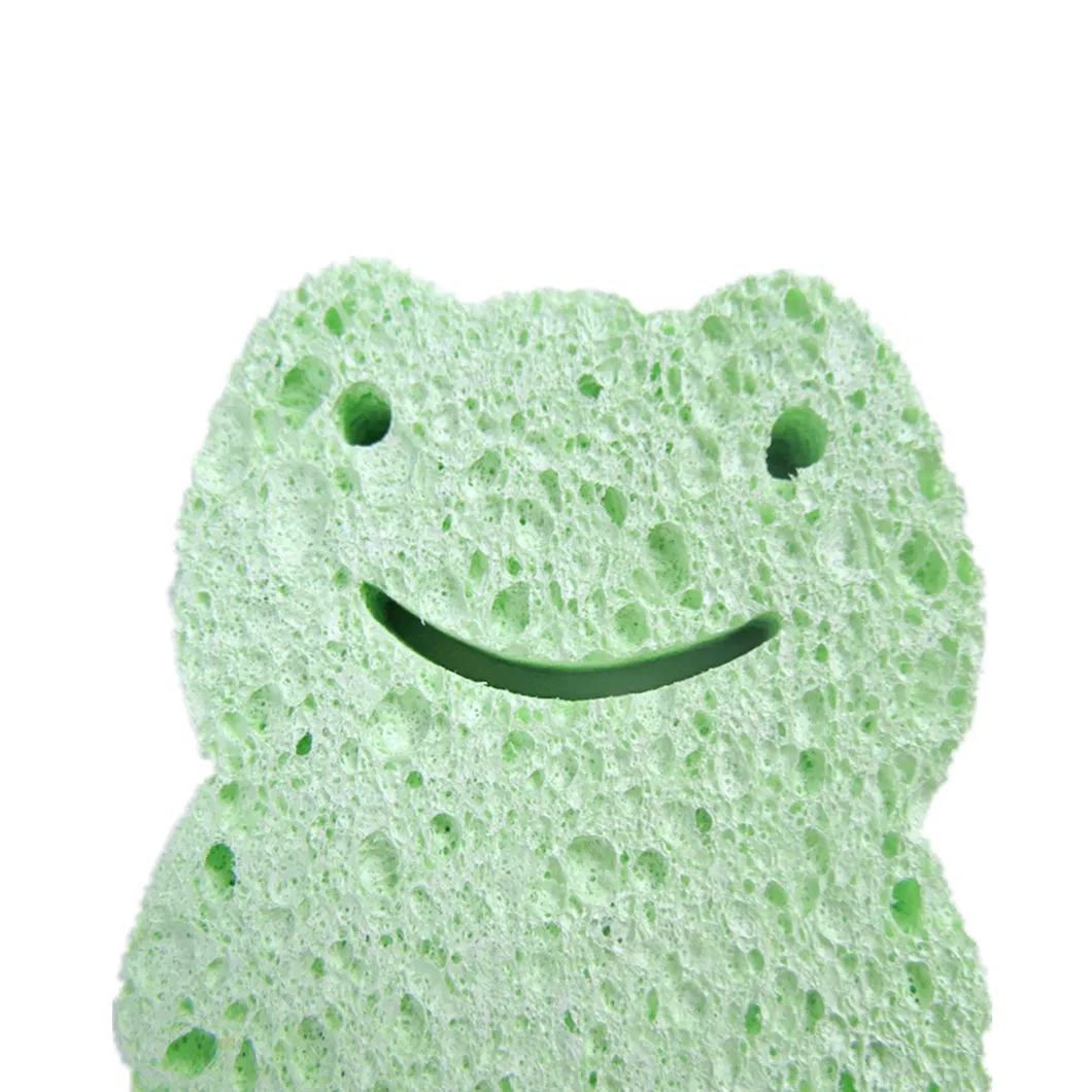 Cute Kids Wholesale Colorful Natural Konjac Animal Shape Lotion Bath Sponge Shower Puff