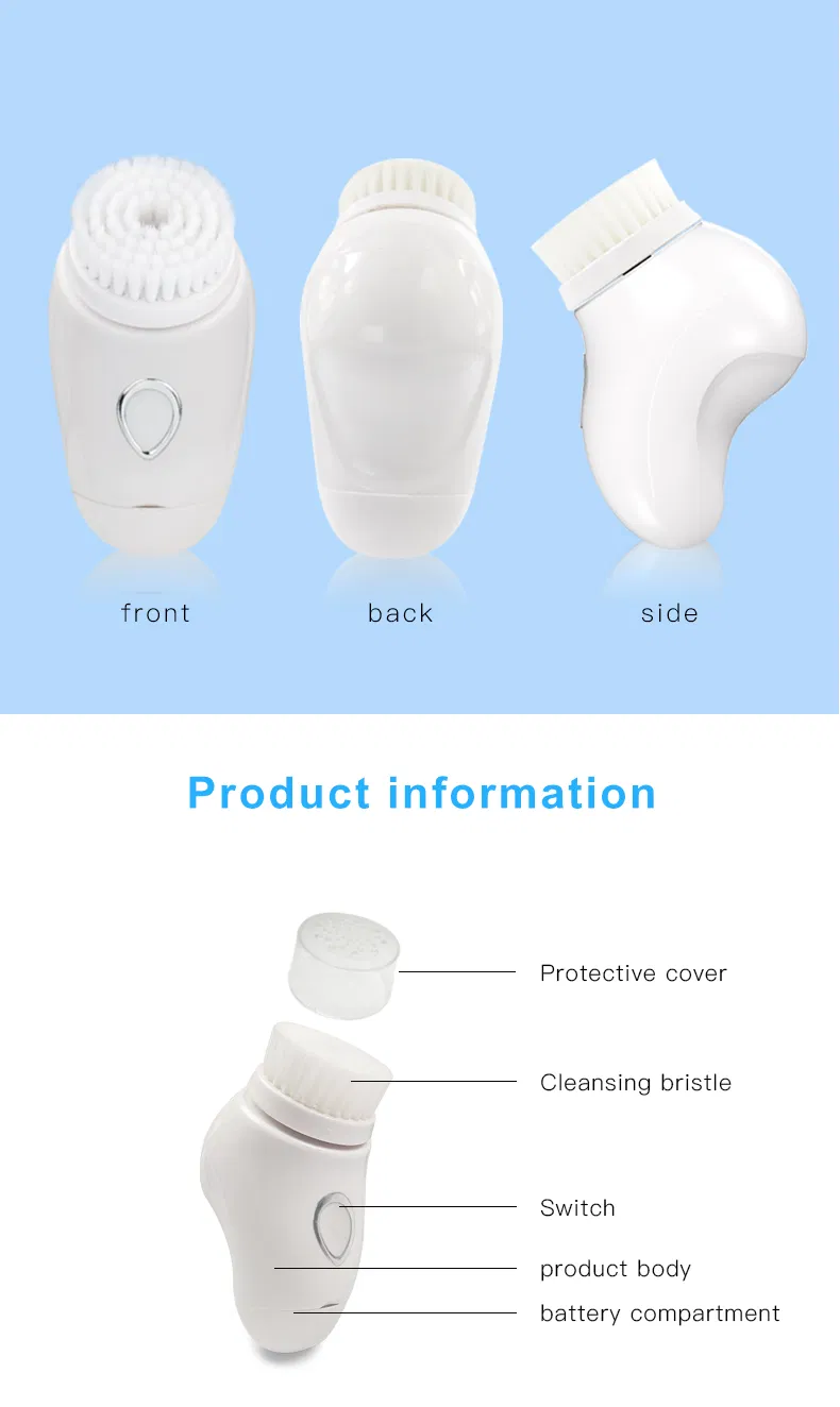 Electric Skin Massage Facial Cleaning Brush Waterproof Face Washing Machine