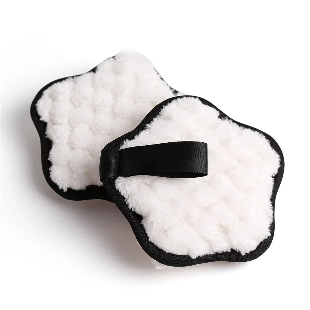 Face Cleaning Sponge Makeup Remover Puff Cute Oval Microfiber Cotton Wipes Facial Cleansing Sponge Puff
