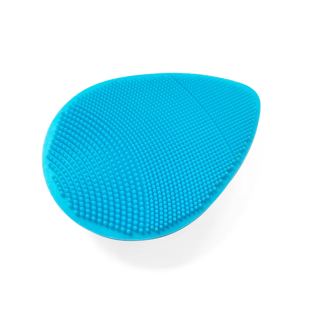 Facial Cleansing Brush Made with Ultra Hygienic Soft Silicone, Waterproof Sonic Vibrating Face Brush for Deep Cleansing Gentle Exfoliating and Massaging