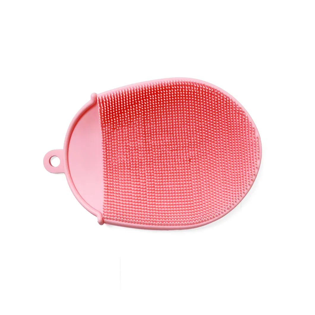 Facial Cleansing Brush Made with Ultra Hygienic Soft Silicone, Waterproof Sonic Vibrating Face Brush for Deep Cleansing Gentle Exfoliating and Massaging