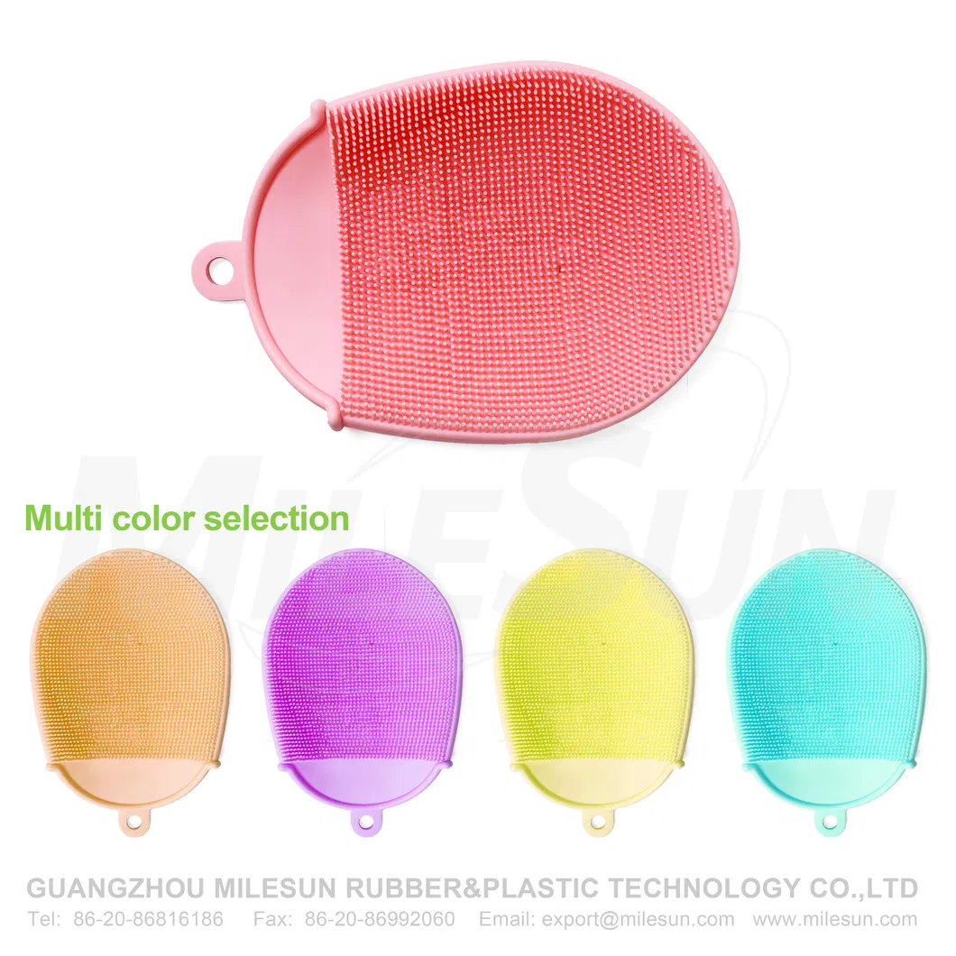 Facial Cleansing Brush Made with Ultra Hygienic Soft Silicone, Waterproof Sonic Vibrating Face Brush for Deep Cleansing Gentle Exfoliating and Massaging