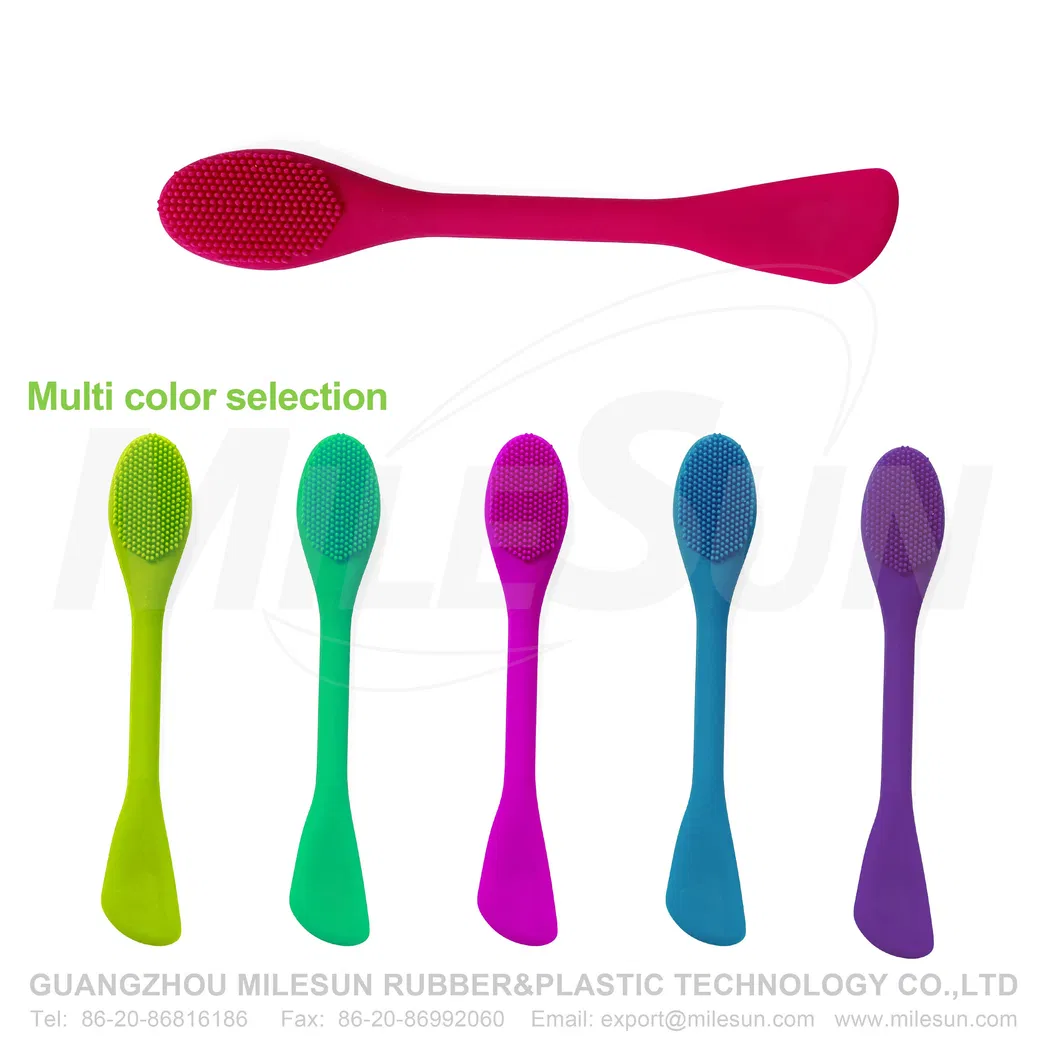 Facial Cleansing Brush Made with Ultra Hygienic Soft Silicone, Waterproof Sonic Vibrating Face Brush for Deep Cleansing Gentle Exfoliating and Massaging