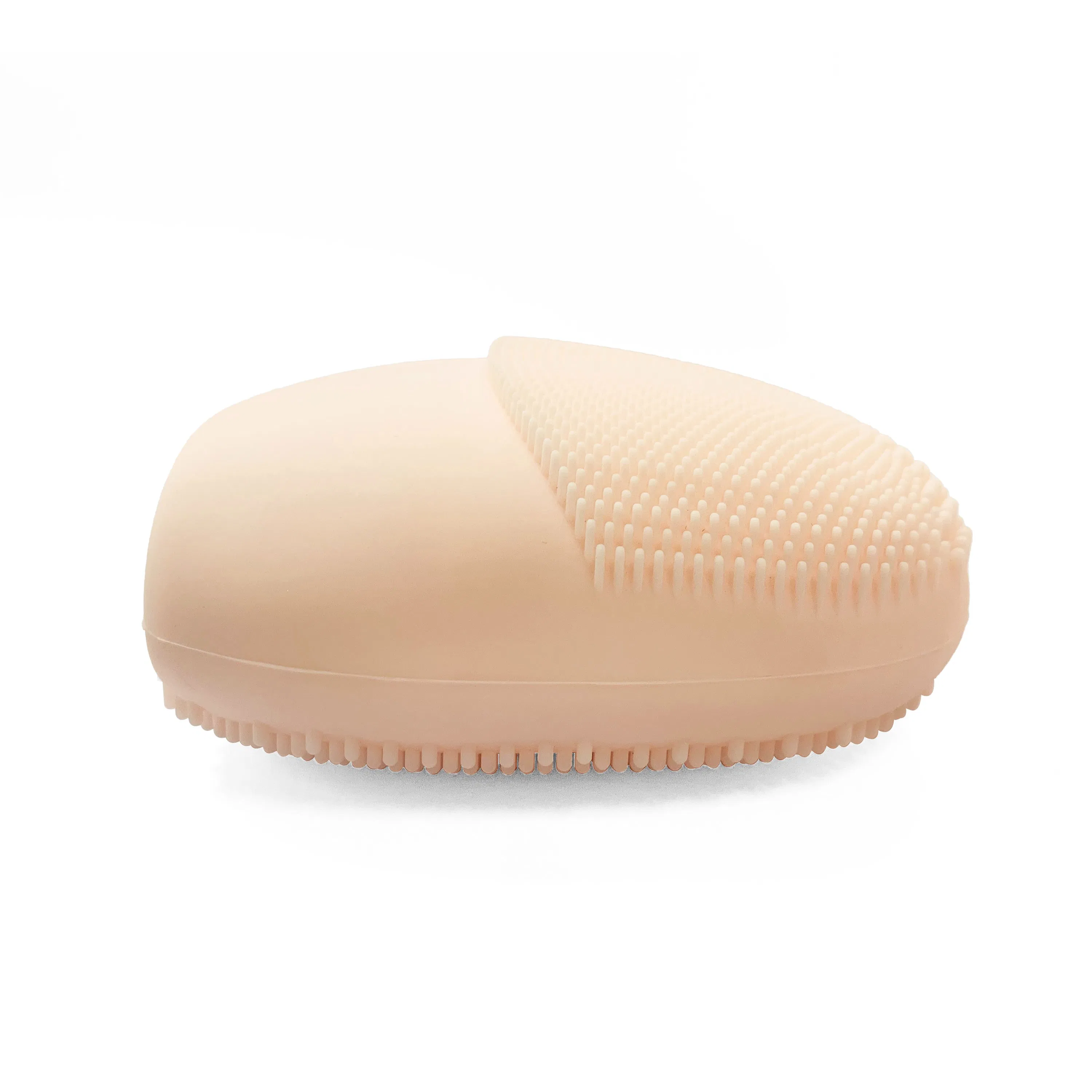 Facial Cleansing Brush Made with Ultra Hygienic Soft Silicone, Waterproof Sonic Vibrating Face Brush for Deep Cleansing Gentle Exfoliating and Massaging