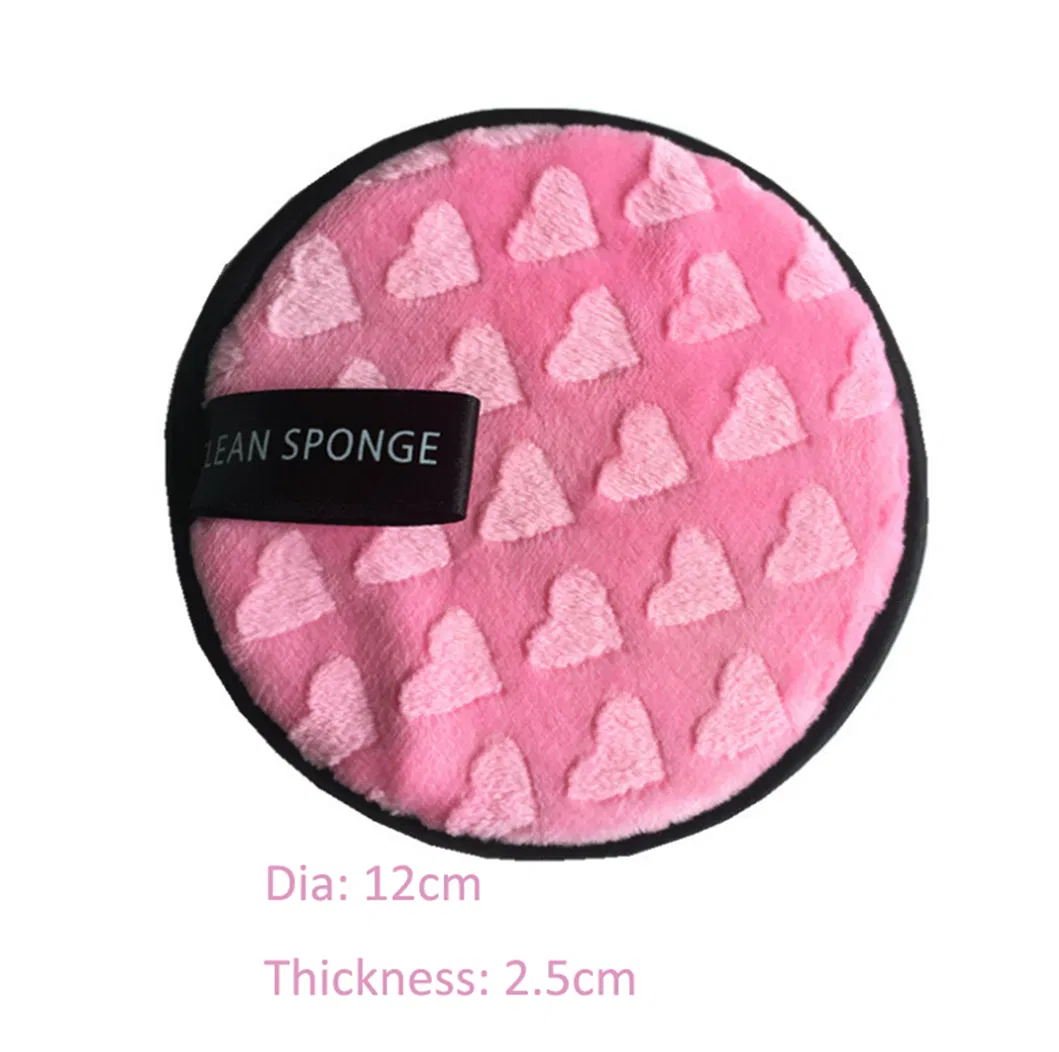 Facial Cleansing Makeup Sponge Puff Make up Remover Cosmetic Puff Organic Cotton Puff