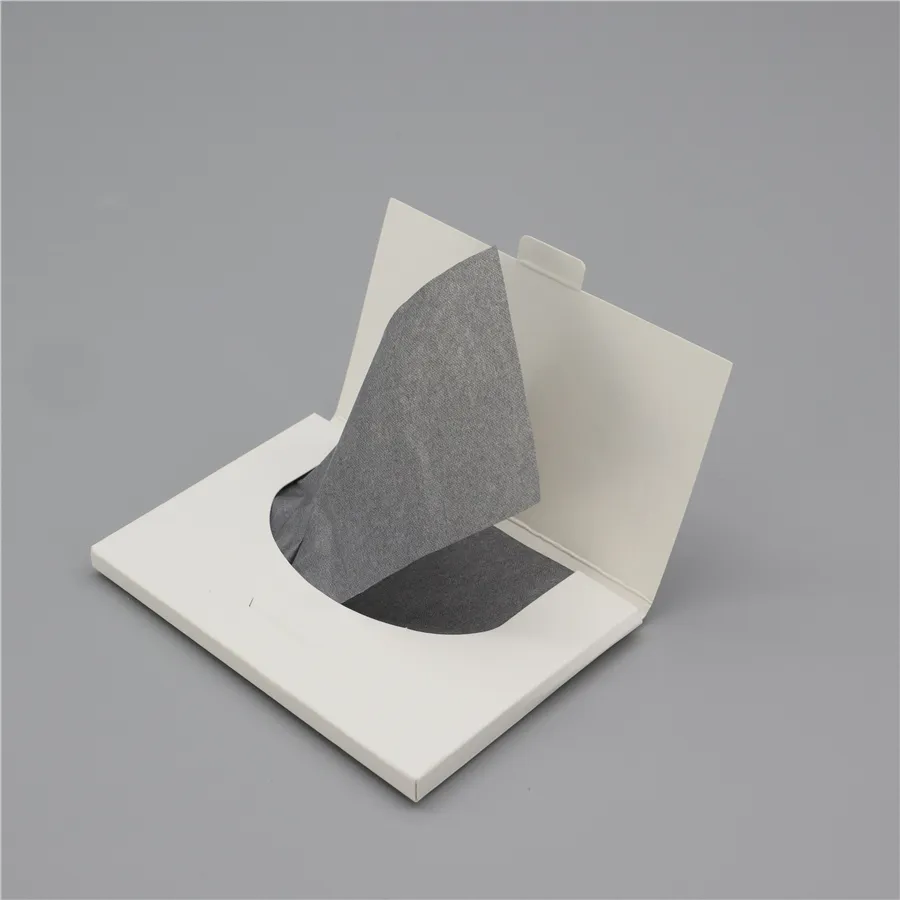 Facial Oil Control Paper for Oily Skin Bamboo Charcoal Oil Blotting Paper