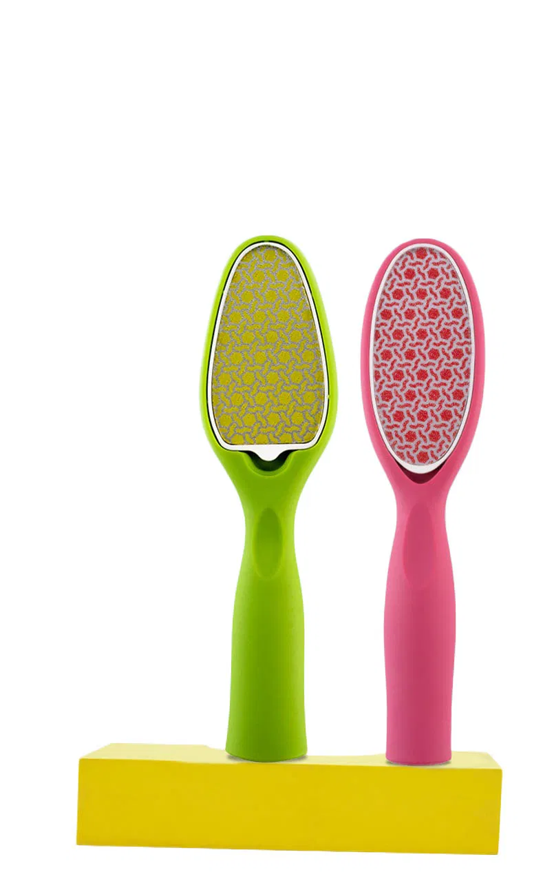 Factory Promotion New Two-in-One Nano Glass Rubbing Foot Artifact Foot File (FF7077)
