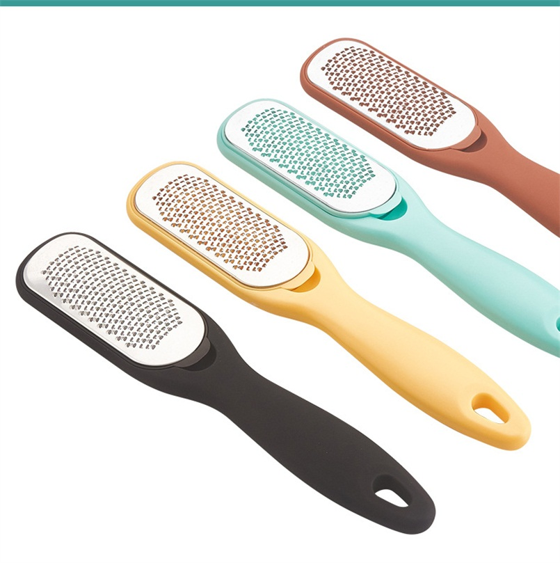 High Quality Professional Double Sided Callus Remover Foot File Rasp Custom Handle Stainless Steel Pedicure Foot File (FF7065)