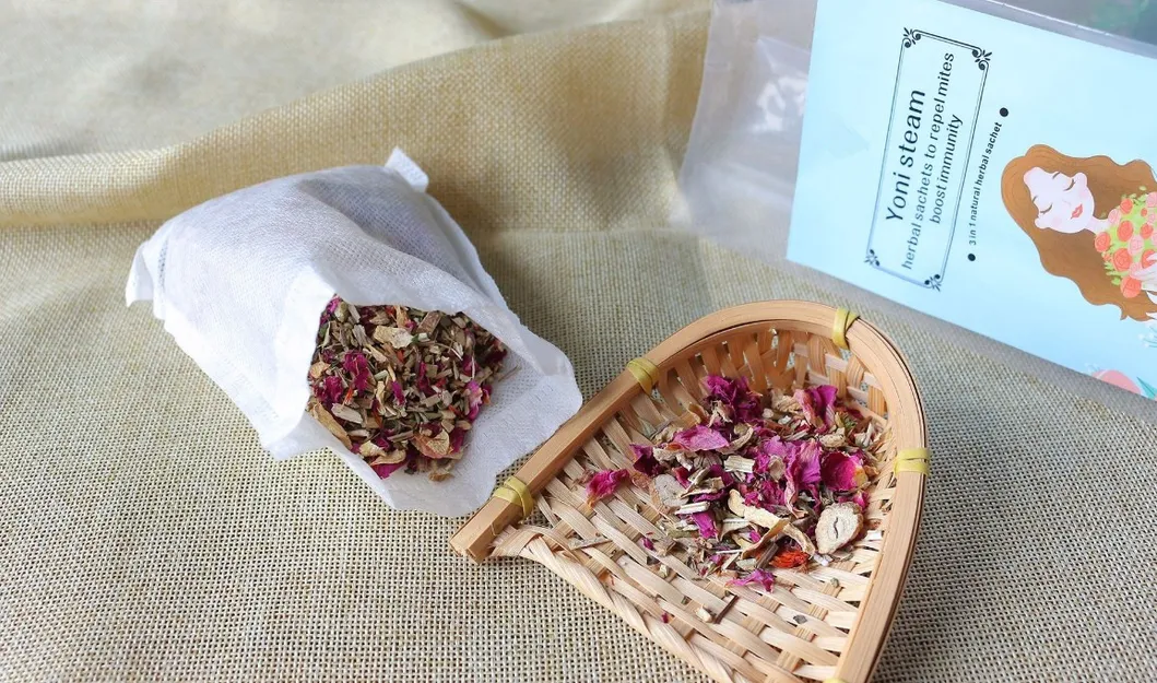 Hot Sell Customized 3 Into 1 Herbal Natural Repel Mites Rejuvenation Yoni Detox Steaming Herbs