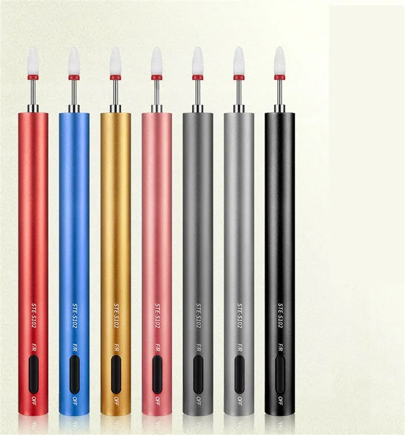 Manicure New Mini Small Pen Type Electric Sander Nail File FF7140