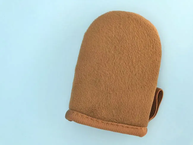 Mini Facial Makeup Self Tanning Mitt for Removing