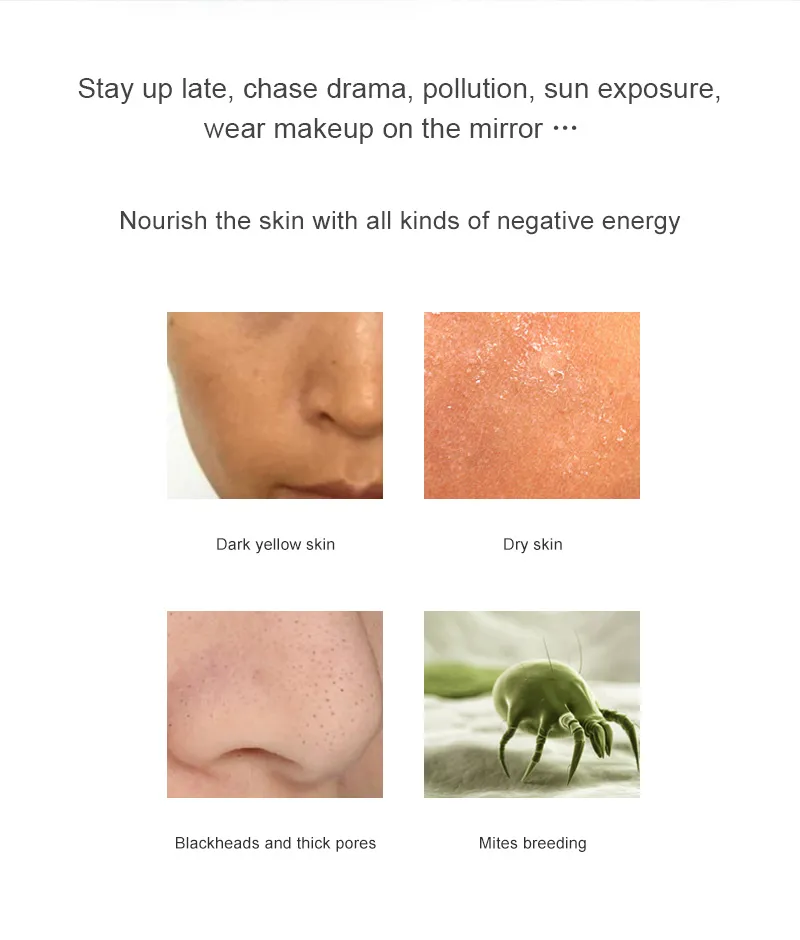 Multi-Functional Facial Tool Remove Blackheads Mini Hydrogen Bubbles Beauty Equipment