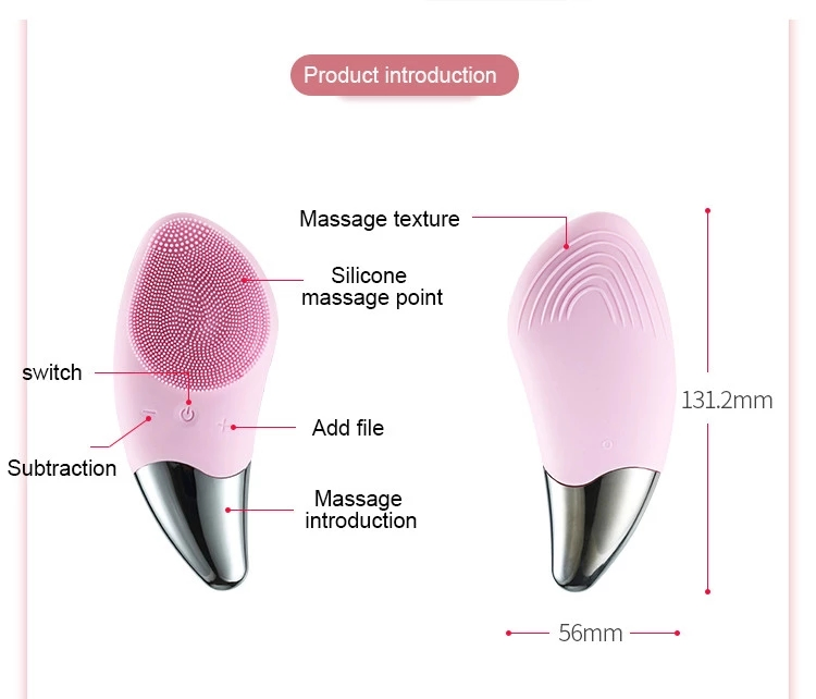 No. 1 Seller Silicone Cleanser Wash Face Machine Cleansing Brush