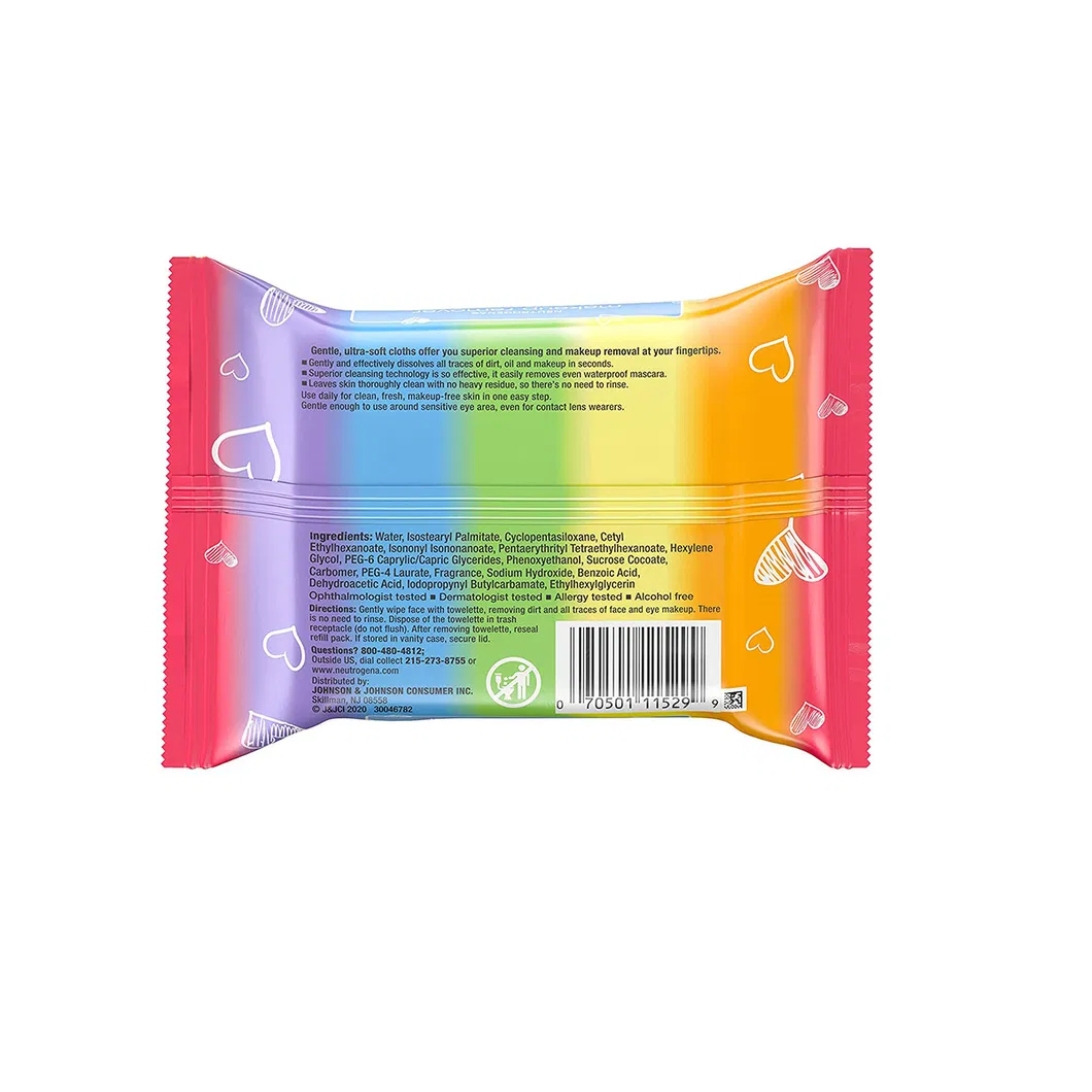 ODM Makeup Remover Pre-Moistened Cleansing Towelettes Refill Pack