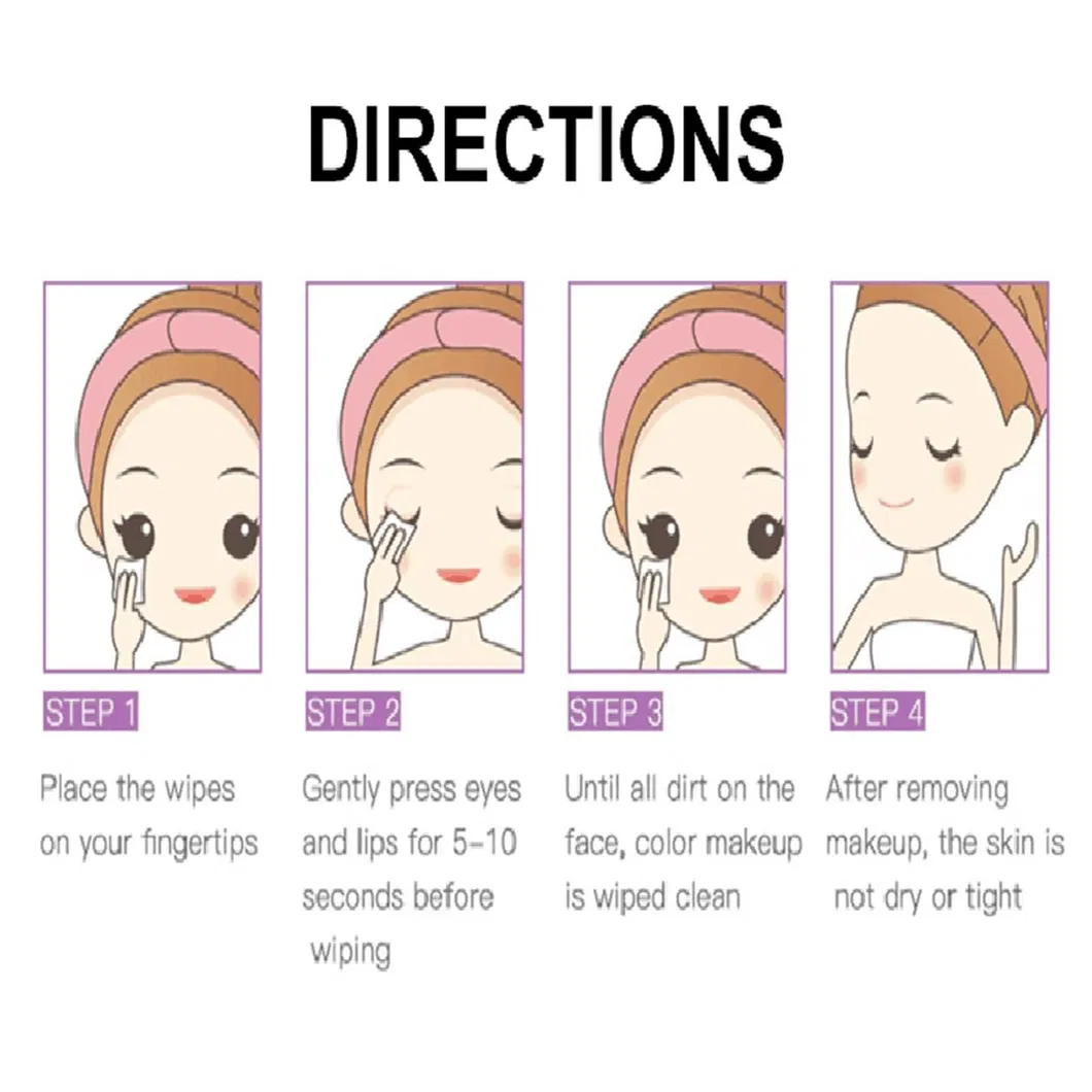 ODM Makeup Remover Pre-Moistened Cleansing Towelettes Refill Pack