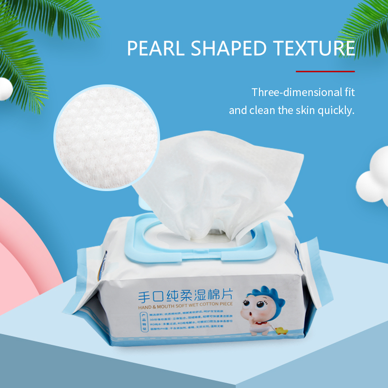 Pearl Embossed Thick Soft Baby Wet Wipe