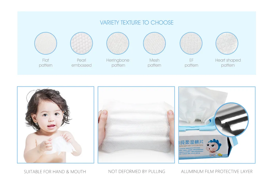 Pearl Embossed Thick Soft Baby Wet Wipe