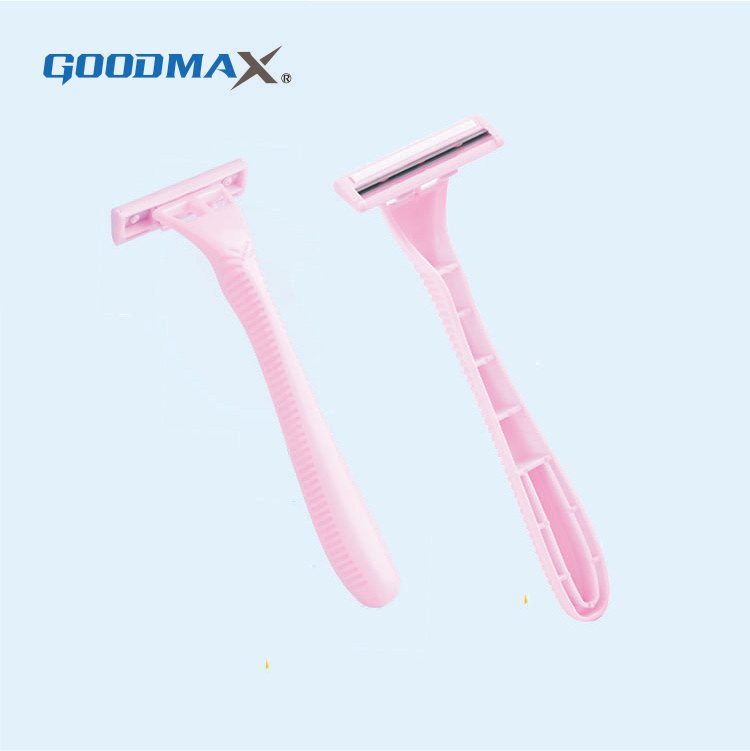 Plastic Handle Economy Three Blade Men Disposable Razor SL-3020tl