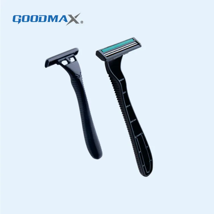 Plastic Handle Economy Three Blade Men Disposable Razor SL-3020tl