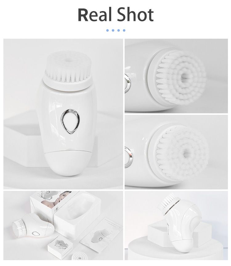 Portable Electric Cleanser Rechargeable Sonic Face Cleanser Facial Cleansing Brush