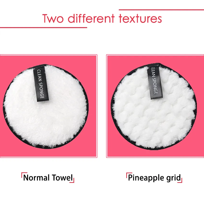 Reusable Facial Cleansing Sponge Plush Puff