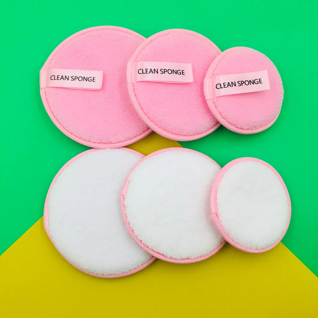 Reusable Facial Cleansing Sponge Plush Puff