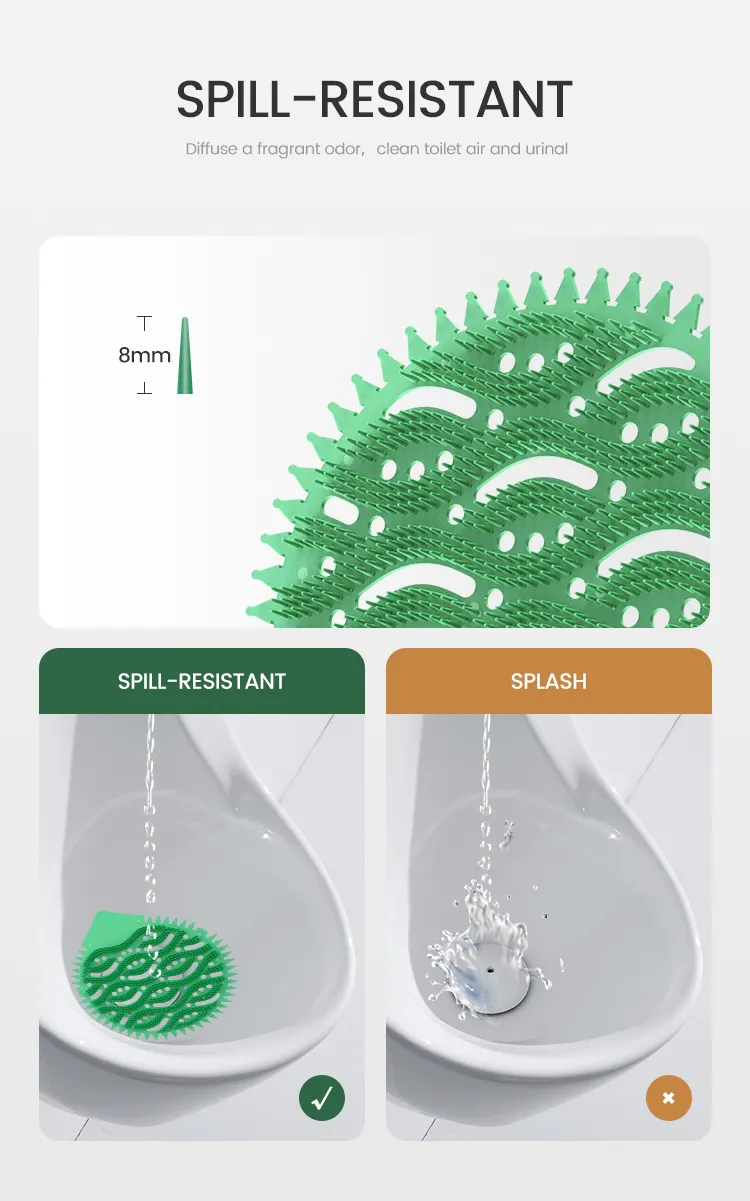 Saige Custom Logo Toilet Air Freshener Anti-Splash Urinal Block