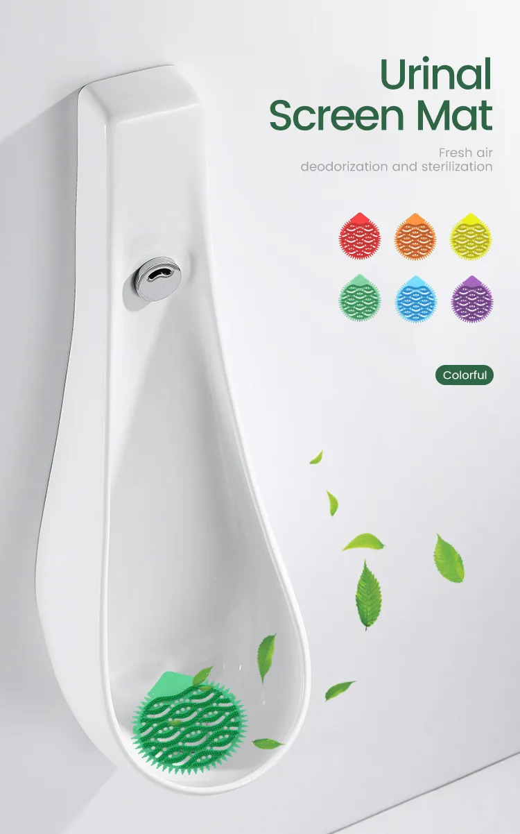 Saige Custom Logo Toilet Air Freshener Anti-Splash Urinal Block