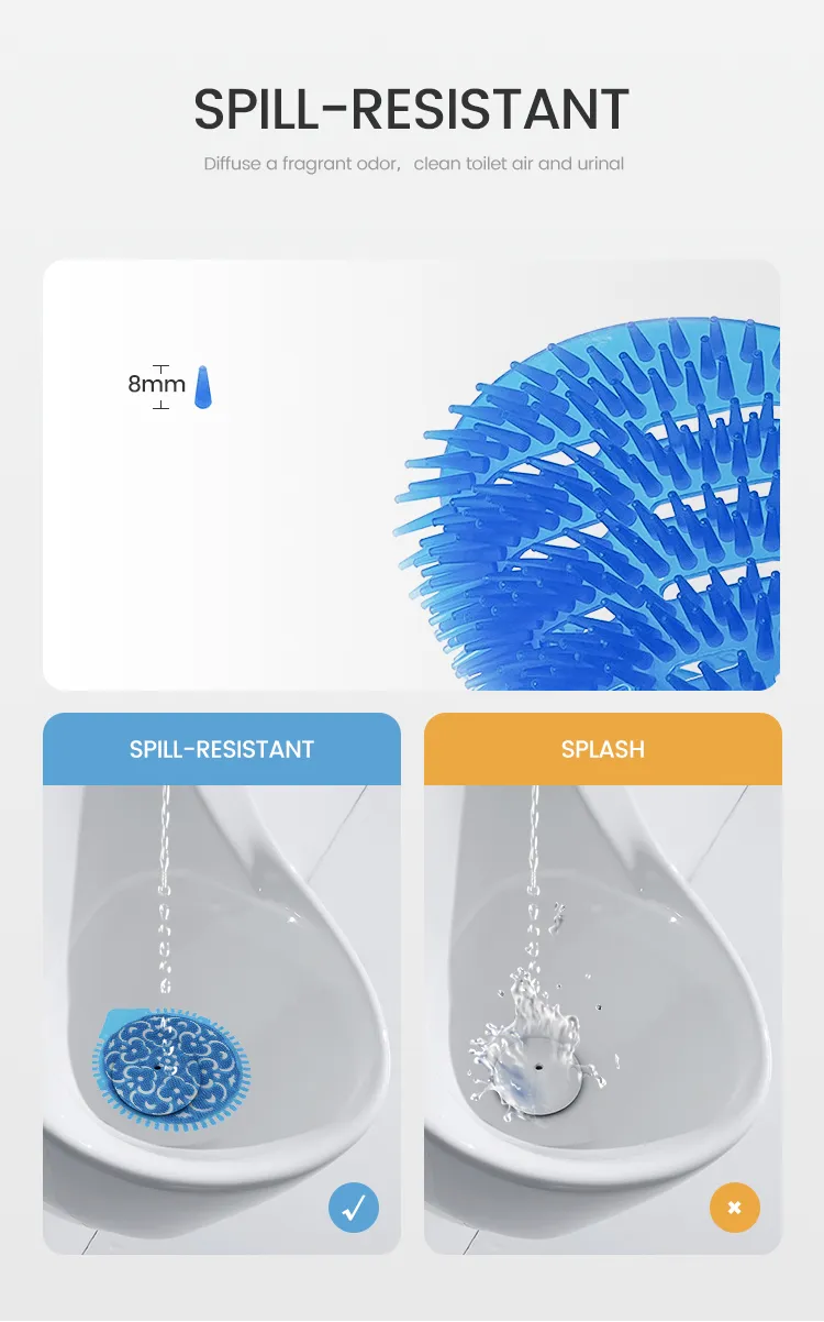 Saige Yellow Lemon Freshener Fragrance Toilet Urinal Screen Deodorizer