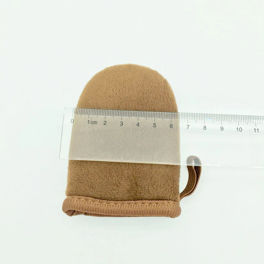 Self Tan Protecter Velvet Tanning Mitts Microfiber Facial Mini Tan Mitt